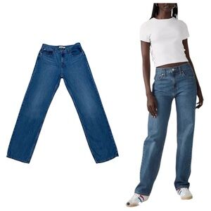 Levi’s Low Pro Jeans Women’s Straight Jeans Blue